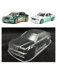 Carrocería Shell Transparente 1:28 ARWUGEI 98mm RC