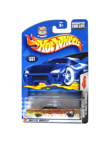 Hot Wheels Mattel 1964 Lincoln Continental 1:64 Dorado Hot Wheels Mattel 1964 Lincoln Continental 1:64 Dorado
