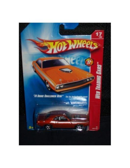 Hot Wheels 2008 Dodge Challenger Hemi 1:64 Naranja