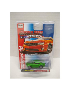 Coche Eléctrico de Slot HO Auto World 2010 Camaro Verde