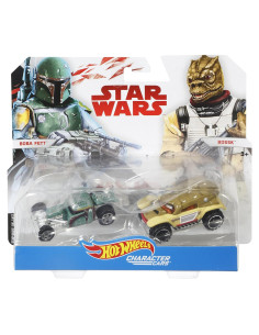 Hot Wheels Star Wars Boba Fett y Bossk Vehículos 1:64