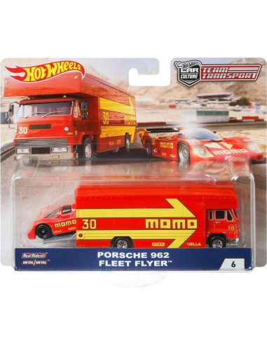 Hot Wheels Transportador Flecha Voladora 1:64 Detalles Realistas