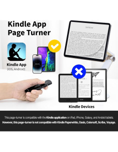 Control Remoto Bluetooth MITER BTR02 para e-Reader y TikTok 2