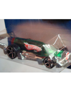 Hot Wheels Carbonator Verde 1:64 Coche de Botella 2