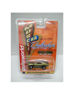 Coche Eléctrico de Slot Auto World 1970 Mustang Boss 302 HO