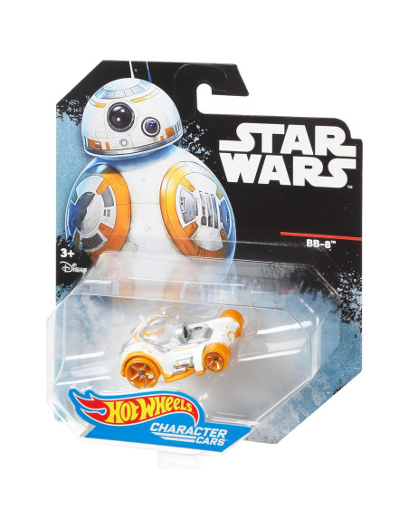 Coche Hot Wheels Star Wars BB-8 a escala 1:64 Coche Hot Wheels Star Wars BB-8 a escala 1:64