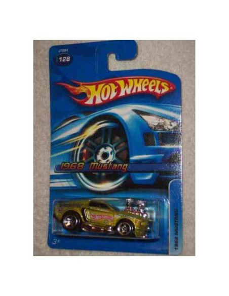 Coche de Juguete Mattel Hot Wheels Mustang 1968 Escala 1:64 Coche de Juguete Mattel Hot Wheels Mustang 1968 Escala 1:64