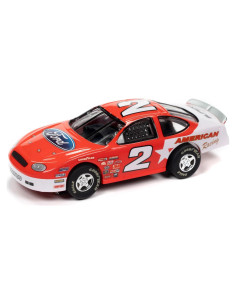 Auto World Super III SC399-2A Taurus Stock Car Rojo HO