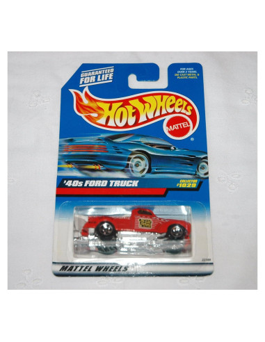 Camión Ford de los 40 Hot Wheels Mattel 1:64 Die Cast Rojo