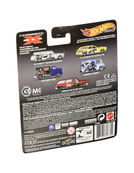 Hot Wheels 3D-Livery Cultura Pop Escala 1:64