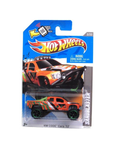 Hot Wheels Sandblaster 2012 1:64 Naranja Detallado