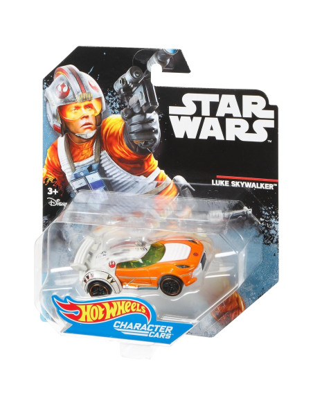 Hot Wheels Star Wars Coche Luke Skywalker X-Wing 1:64 Hot Wheels Star Wars Coche Luke Skywalker X-Wing 1:64