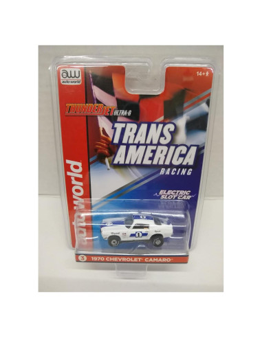 Coche de Slot Eléctrico Auto World SC362-3 '70 Camaro HO