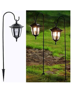 Luces Solares Colgantes MAGGIFT 86 cm LED Blanco Cálido 2 Pzs 2