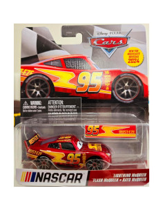 Auto de Fundición Rayo McQueen Stock Car Mattel 2024 7.62cm 2