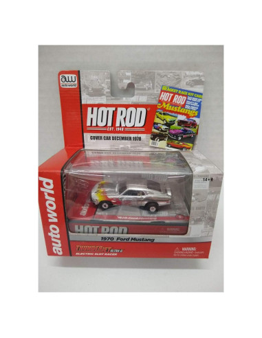 Coche Eléctrico de Slot Auto World SC254 1970 Mustang HO