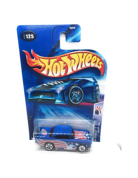 Hot Wheels Chevy 1957 Estrellas y Rayas 2 1:64 Coleccionable