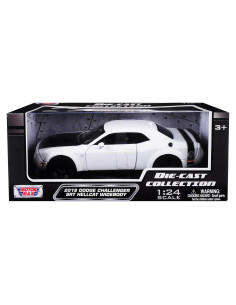Modelo de Coche Diecast 2018 Dodge Challenger SRT Hellcat 1/24 Motormax