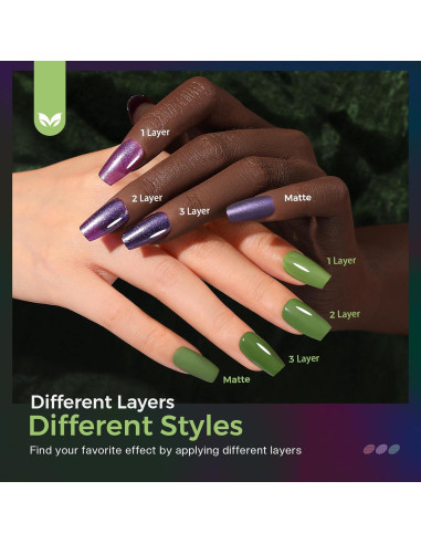 Kit de Esmalte de Uñas Morovan 15 Tonos Secado Rápido