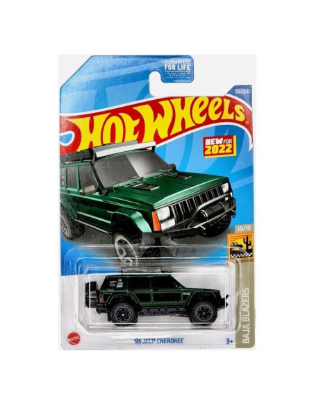 Hot Wheels Jeep Cherokee Verde Baja Blazers 1:64 Coleccionable