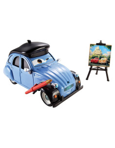 Vehículo Diecast Disney Pixar Cars El Artista con Pincel 16.5cm