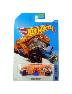 Hot Wheels Doble Demonio 2017 Naranja 1:64 Dragón