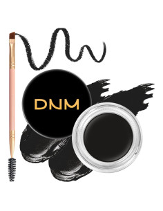 Kit de Pomada para Cejas BEFIVECOK con Pincel Doble Cara 4g Negro