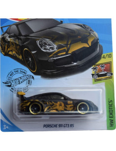 Auto de Colección Hot Wheels Porsche 911 GT3 RS Negro 2