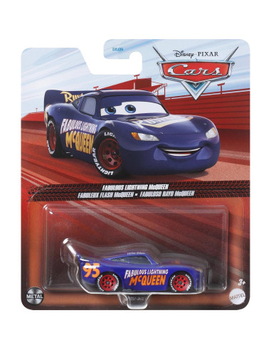 Vehículo Die-cast Disney Pixar Cars 3 Lightning McQueen 1:55