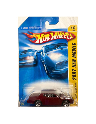 Hot Wheels Buick Grand National 2007 Burdeos 1:64 Mattel