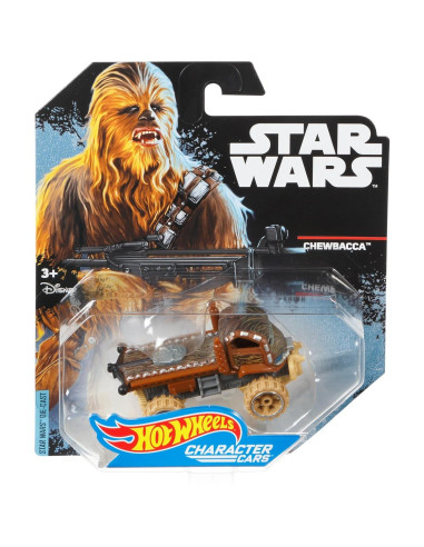 Coche Hot Wheels Star Wars Chewbacca 1:64 Coleccionable