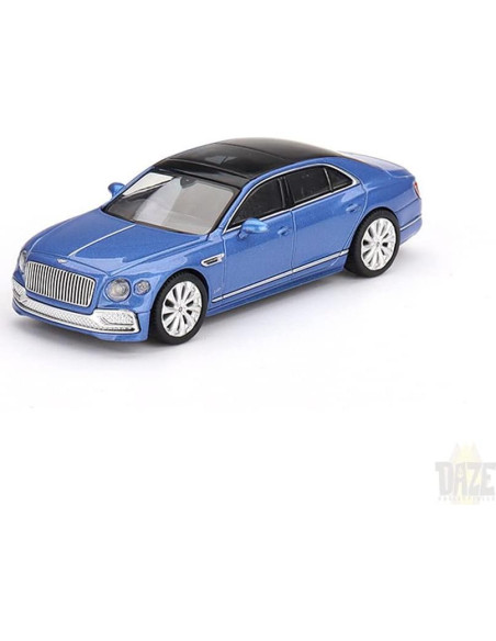 Miniatura Bentley Flying Spur 1:64 Edición Limitada Azul