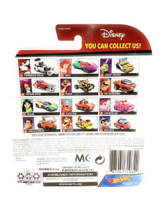 Hot Wheels Disney Pixar Vehículo Sebastián 1:64 Mattel 2
