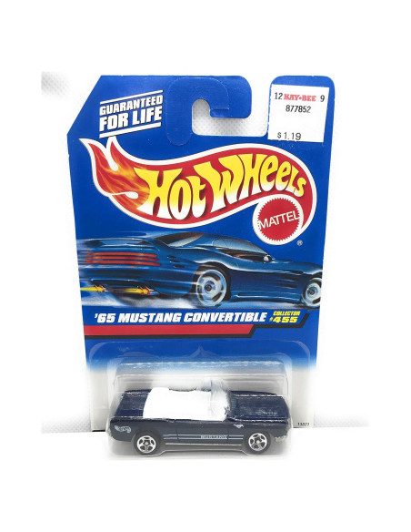 Coche de Juguete Die Cast Mattel Hot Wheels 1965 Mustang 1:64 Coche de Juguete Die Cast Mattel Hot Wheels 1965 Mustang 1:64