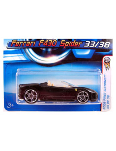 Hot Wheels Ferrari F430 Spider 2006 Edición Coleccionable 1:64