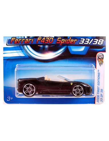 Hot Wheels Ferrari F430 Spider 2006 Edición Coleccionable 1:64