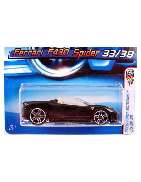 Hot Wheels Ferrari F430 Spider 2006 Edición Coleccionable 1:64
