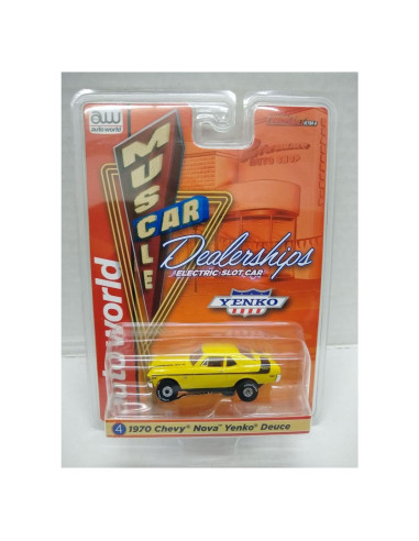 Coche de Slot Eléctrico Auto World 1970 Nova Yenko Deuce HO