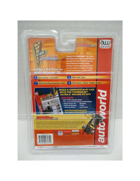 Coche de Slot Eléctrico Auto World 1970 Nova Yenko Deuce HO Coche de Slot Eléctrico Auto World 1970 Nova Yenko Deuce HO