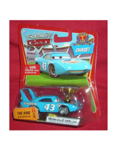 Auto de Fundición Disney Pixar Cars El Rey con Trofeo 1:55