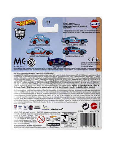 Hot Wheels Nissan Laurel 2000SGX a Escala 1:64 - Mattel