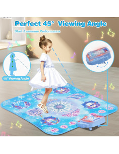 Alfombra de Baile Surelect 8 Botones Bluetooth para Niñas 2