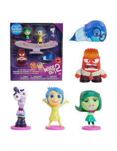 Conjunto de Figuras Disney Pixar Inside Out 2 - 5 Sentimientos