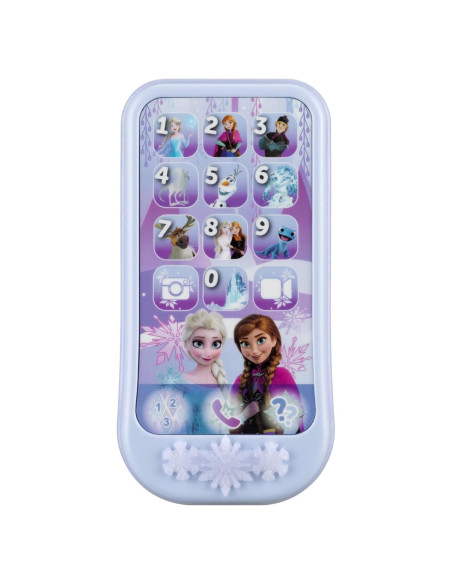 Teléfono de Juguete Disney Frozen eKids para Niños 3-6 Años