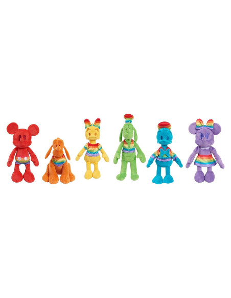 Conjunto de Peluches Disney Pride - 6 Personajes 23 cm Conjunto de Peluches Disney Pride - 6 Personajes 23 cm