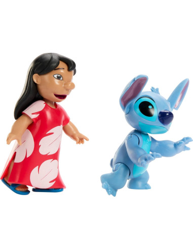 Juego de 3 figuras de acción Mattel Disney Lilo & Stitch