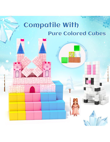 Bloques Magnéticos Hiwawind Castillo Princesa 0.54 kg