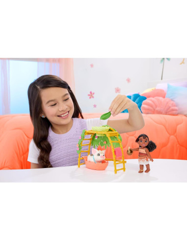 Juego de Diversión en la Bañera Mattel Moana 2 Simea y Pua