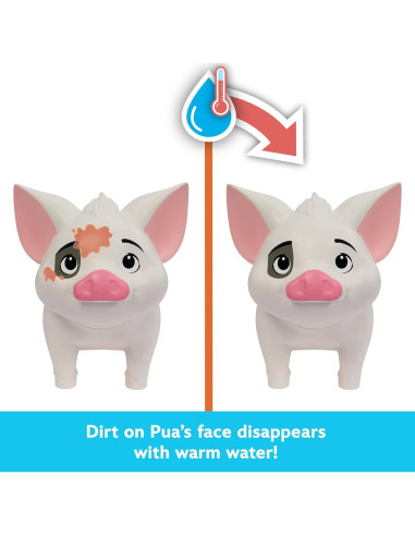 Juego de Diversión en la Bañera Mattel Moana 2 Simea y Pua