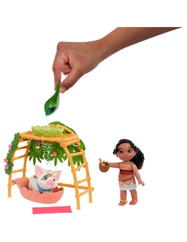 Juego de Diversión en la Bañera Mattel Moana 2 Simea y Pua